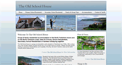 Desktop Screenshot of old-school-house.co.uk