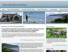 Tablet Screenshot of old-school-house.co.uk